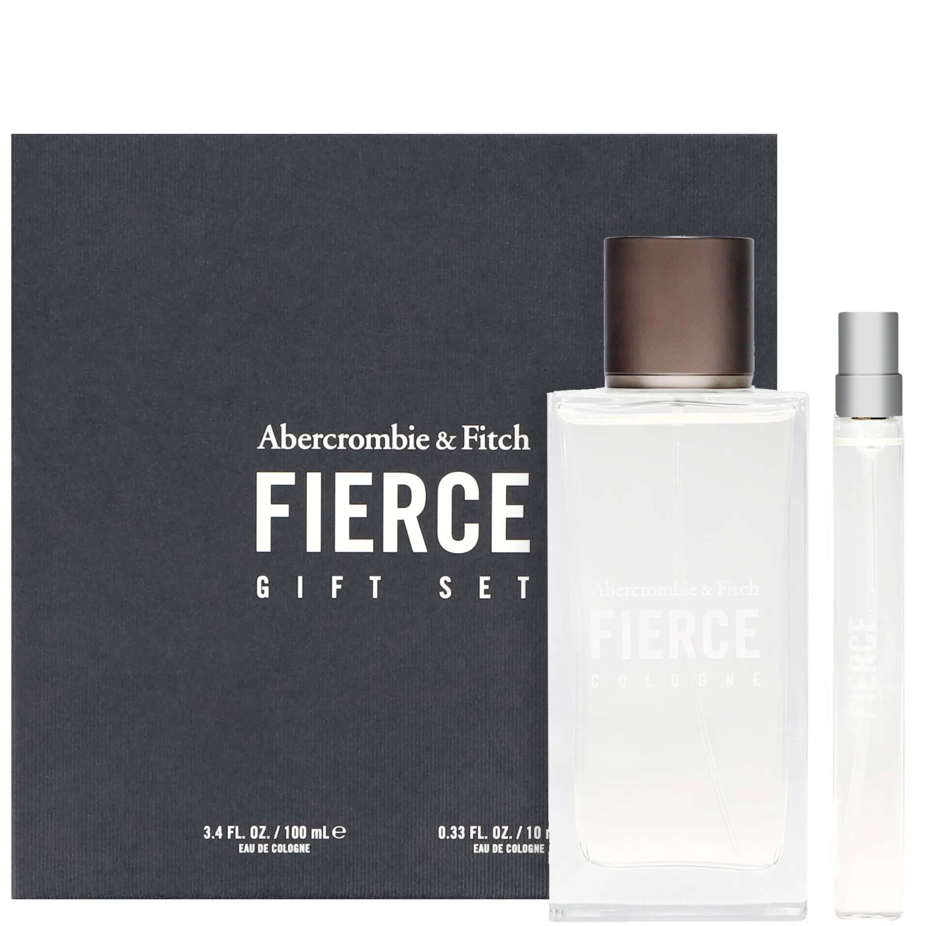 Abercrombie & Fitch Fierce Eau de Cologne Spray 100ml Gift Set New