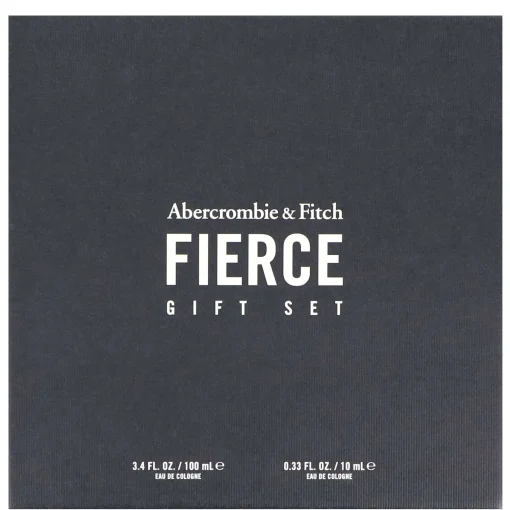 Abercrombie & Fitch Fierce Eau de Cologne Spray 100ml Gift Set New
