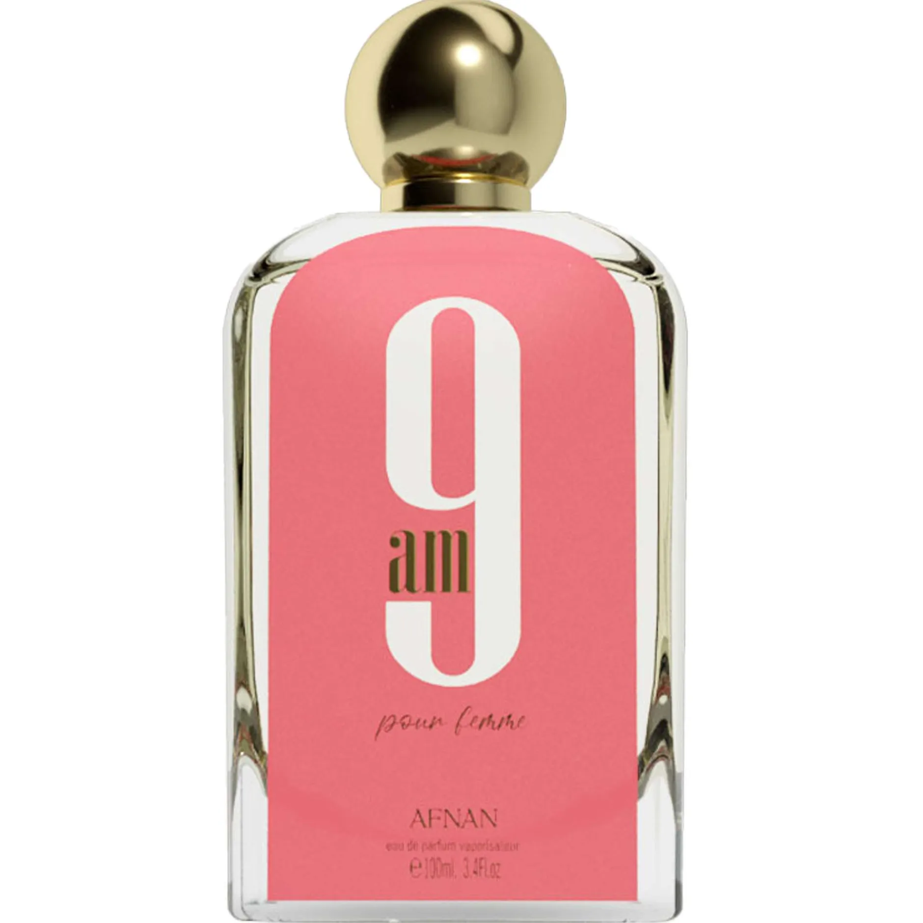 Afnan 9 AM Pour Femme Eau de Parfum Spray 100ml New