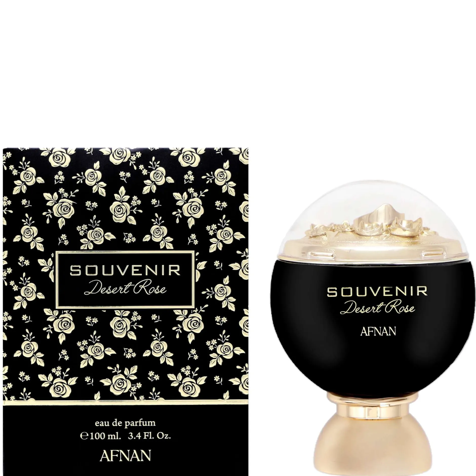 Afnan Souvenir Desert Rose Eau de Parfum Spray 100ml New