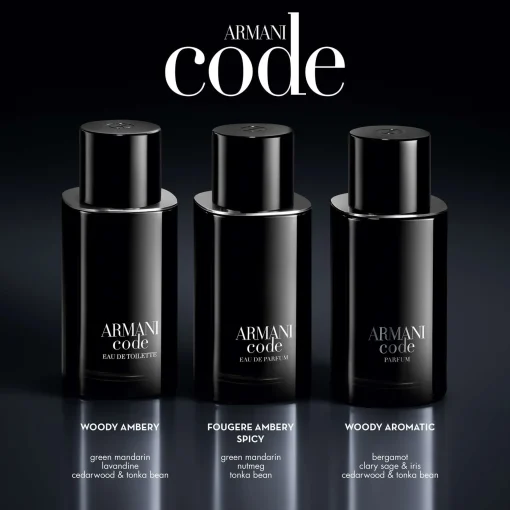 Armani Code Eau de Parfum Pour Homme Eau de Parfum Refill 150ml New