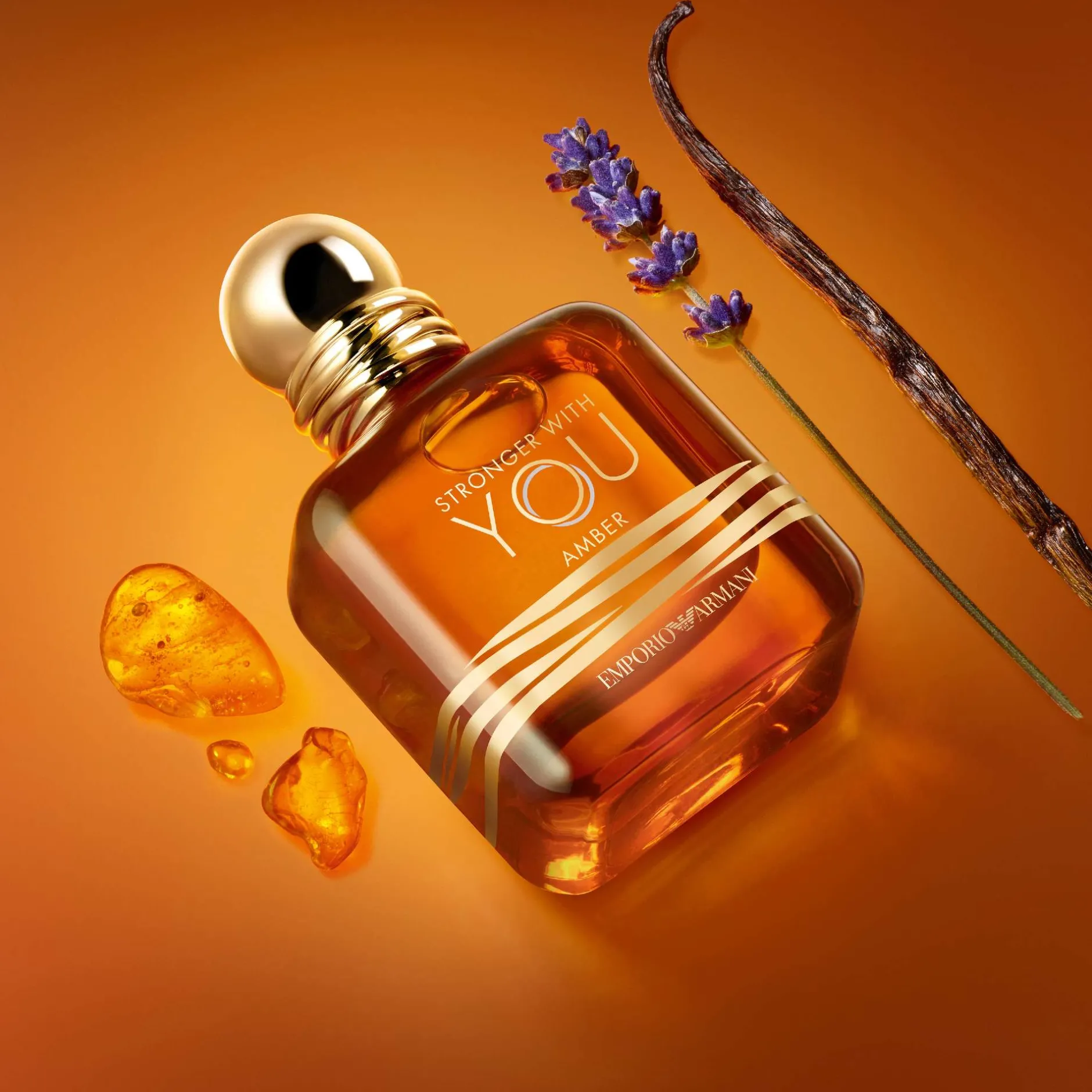 Armani Stronger With You Amber Eau de Toilette Spray 100ml Online