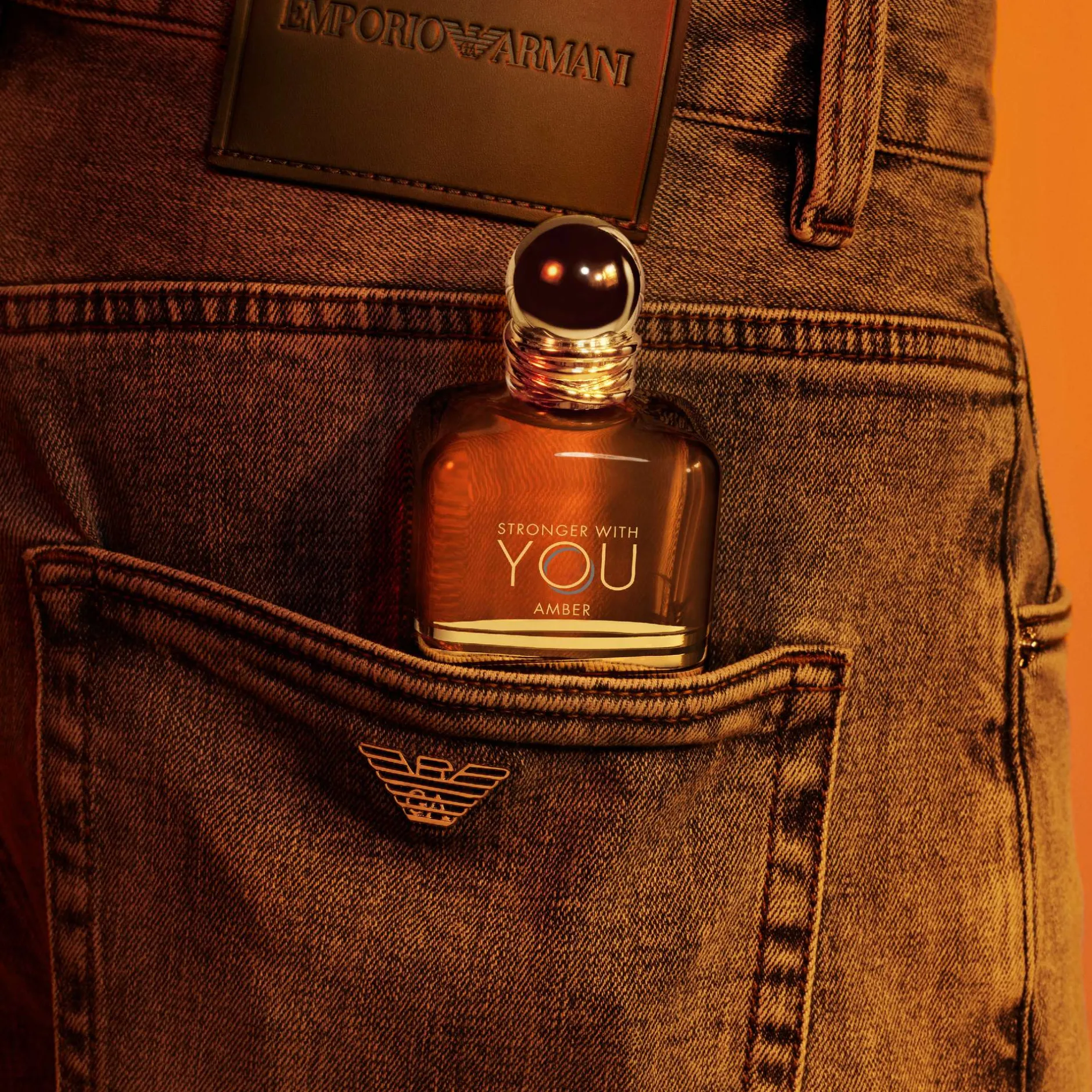 Armani Stronger With You Amber Eau de Toilette Spray 100ml Online