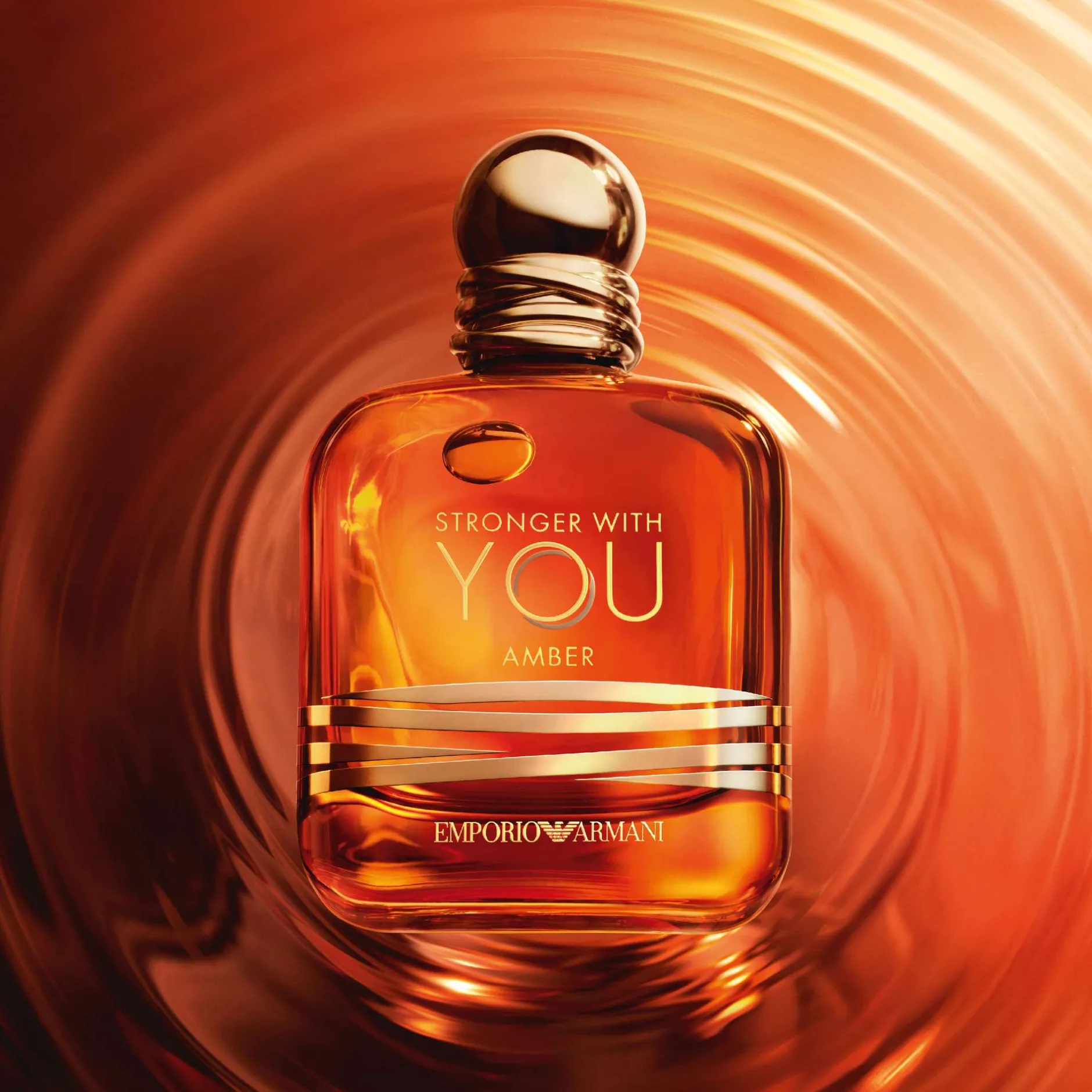 Armani Stronger With You Amber Eau de Toilette Spray 100ml Online