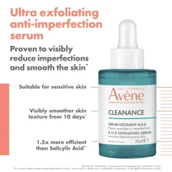 Avène Face Cleanance: A.H.A Exfoliating Serum 30ml Outlet