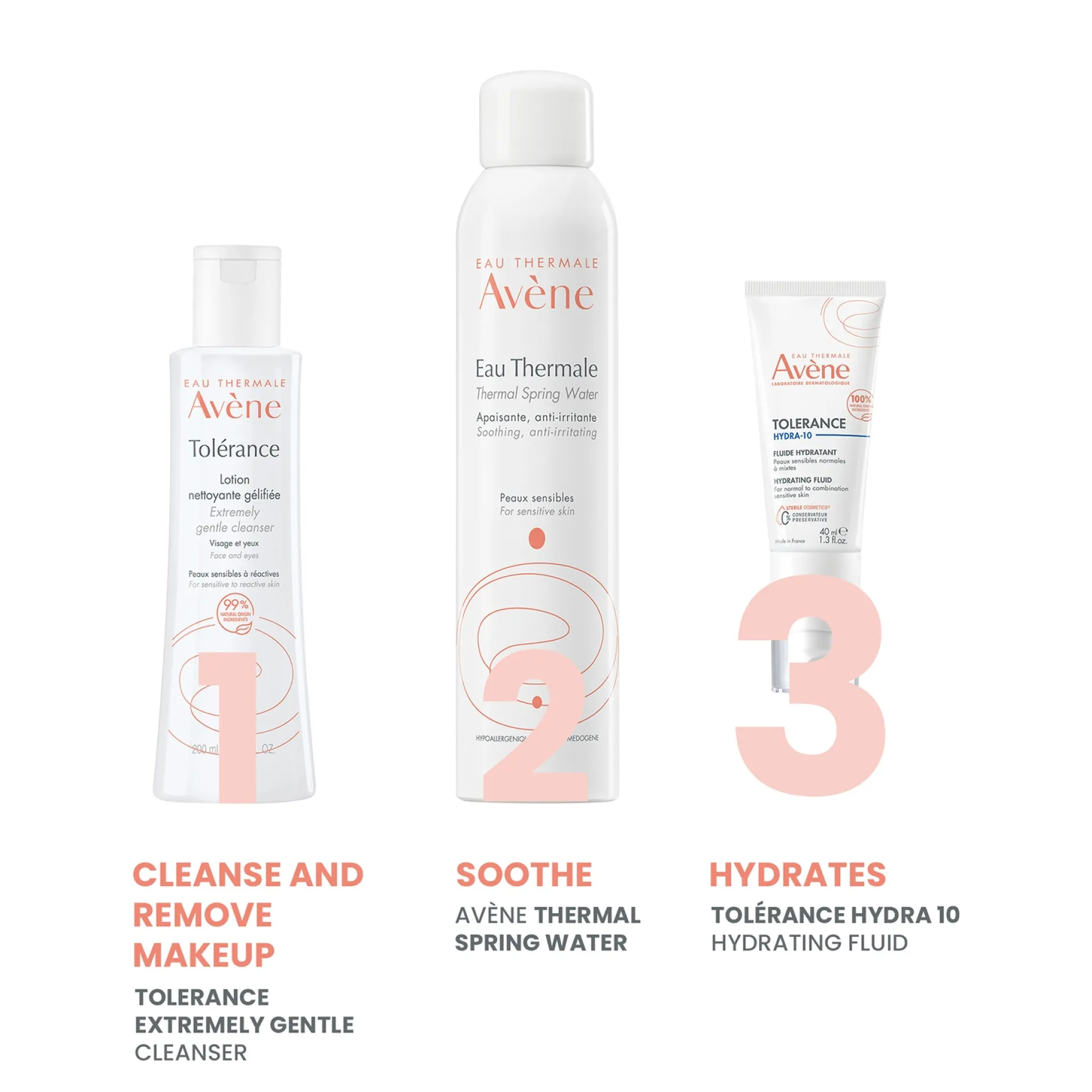 Avène Face Tolerance Hydra-10 Hydrating Fluid 40ml Sale