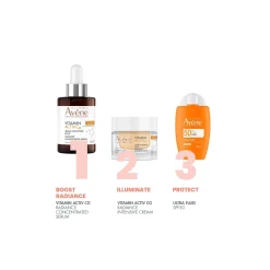 Avène Face Vitamin Activ Cg Radiance Concentrated Serum 30ml New