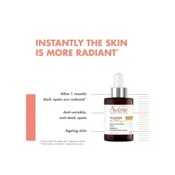 Avène Face Vitamin Activ Cg Radiance Concentrated Serum 30ml New