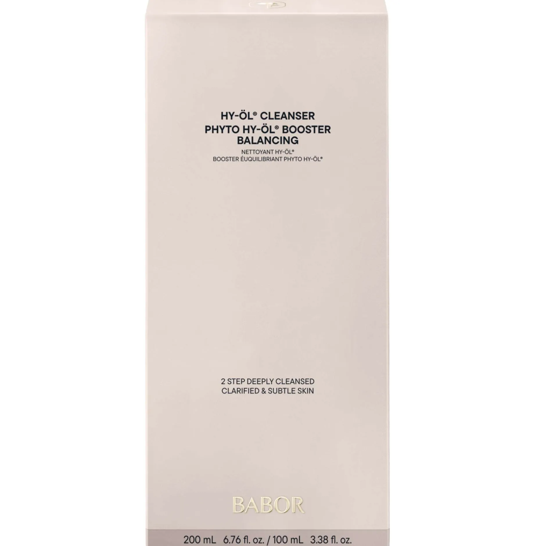 BABOR Cleansing HY-ÖL Cleanser & Phyto HY-ÖL Booster Balancing Set Discount