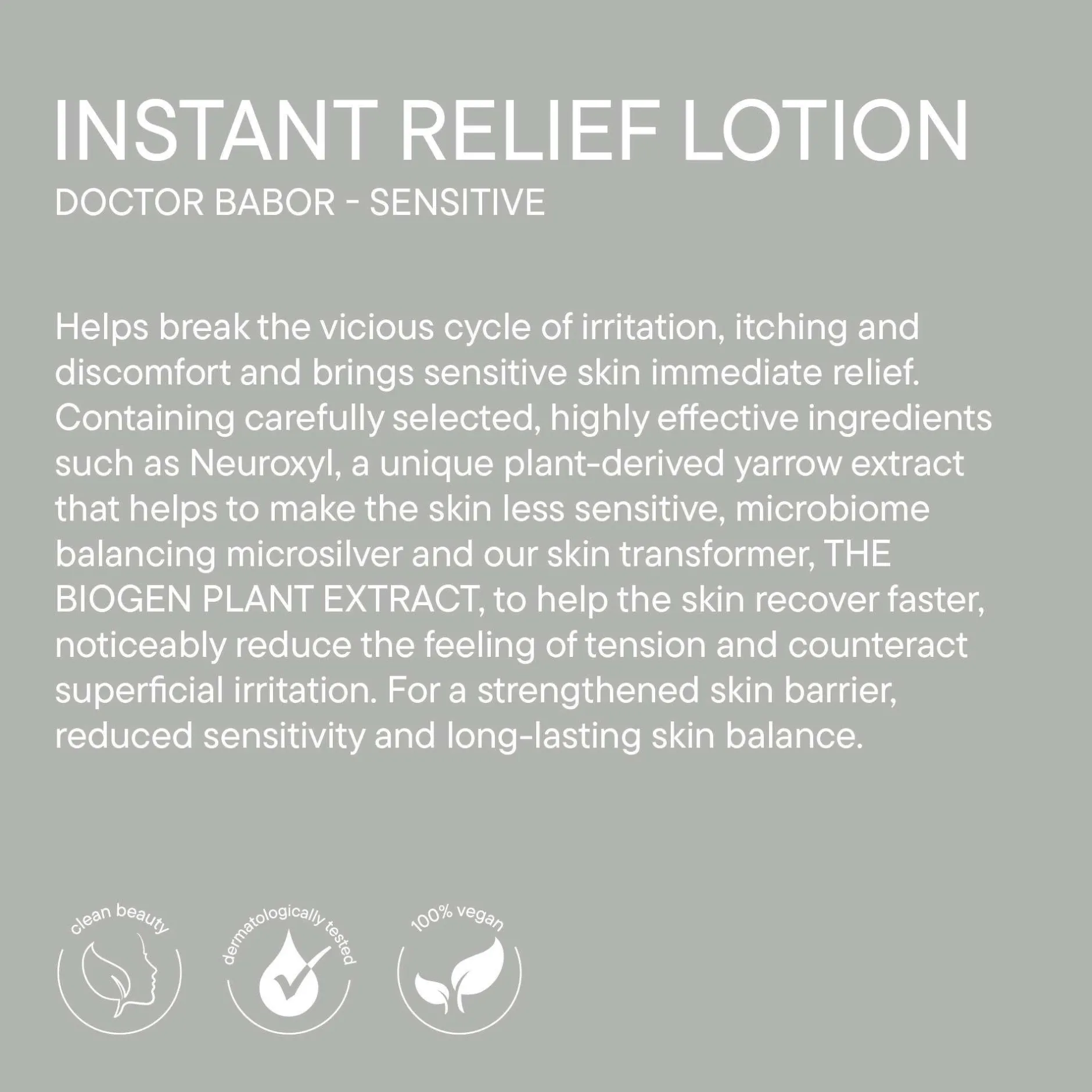BABOR Doctor Instant Relief Lotion 150ml