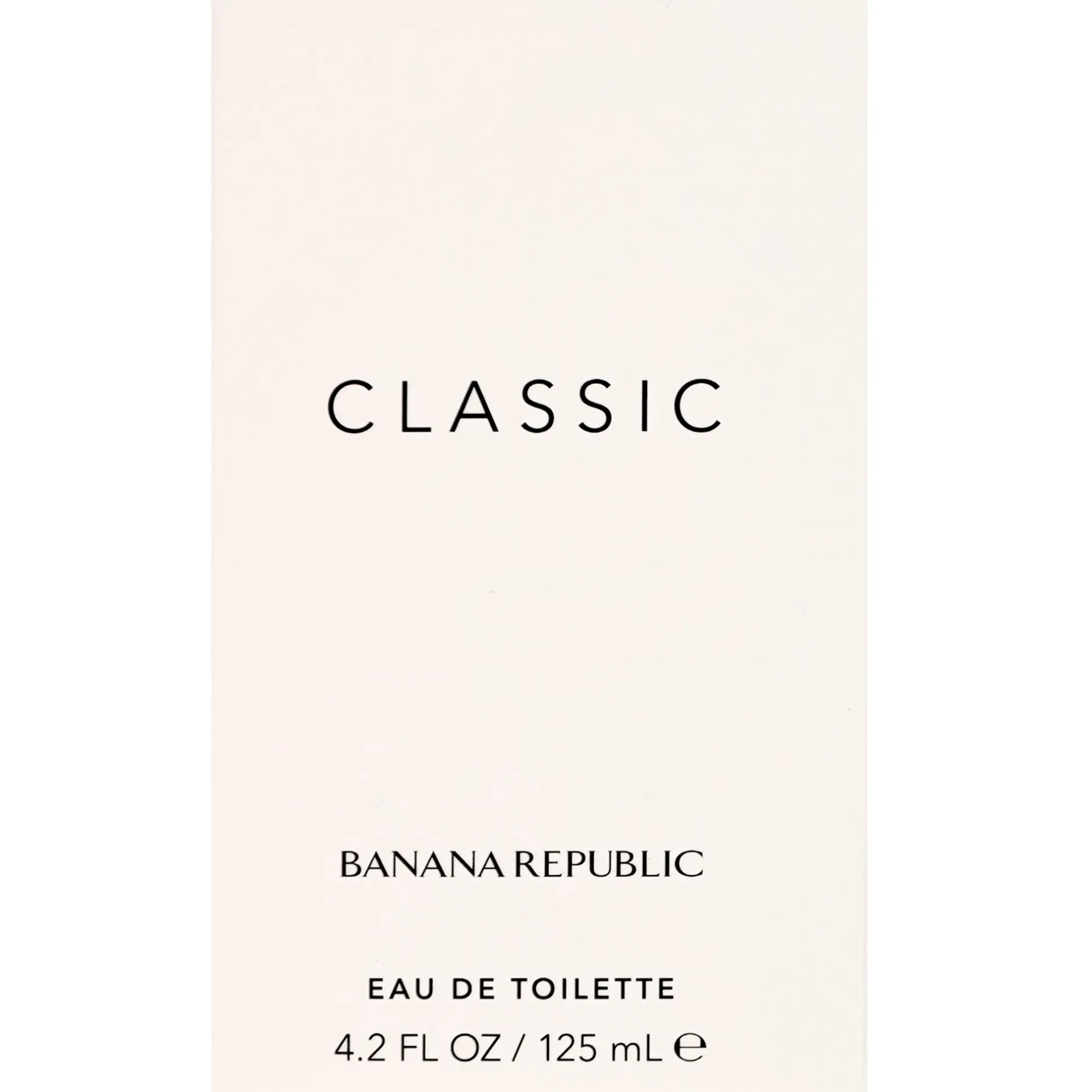 Banana Republic Classic Eau de Toilette Spray 125ml New