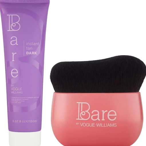 Bare by Vogue Bundles Duo: Instant Tan Dark 150ml & Body Brush Best