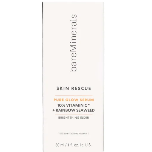 bareMinerals Skin Rescue Pure Glow Serum 10% Vitamin C Complex + Rainbow Seaweed 30ml Clearance