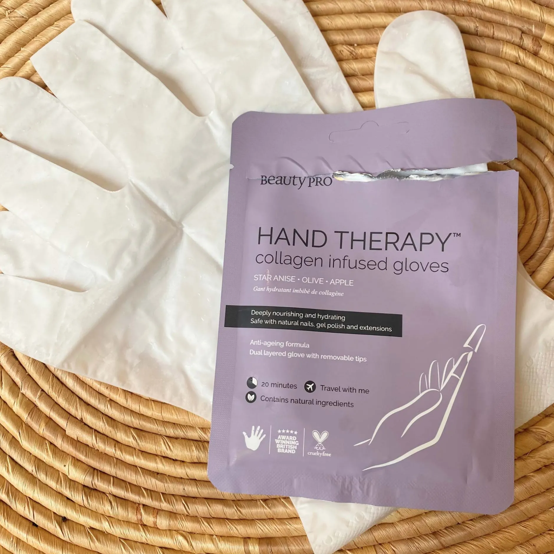 BeautyPro Hand Therapy Hydrating Hand Gloves Outlet