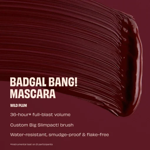 benefit BADgal Bang Mascara Wild Plum 8.5g Clearance