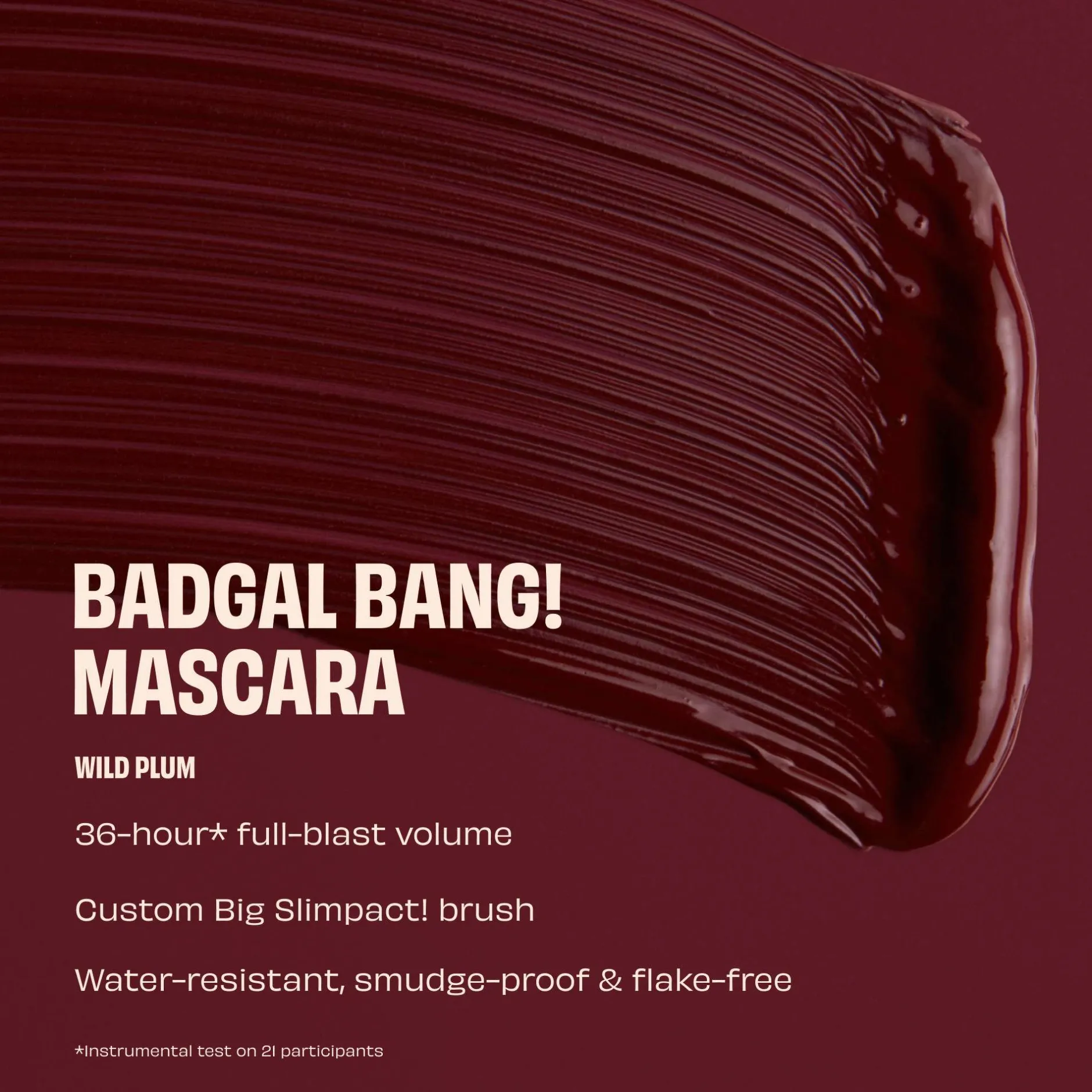 benefit BADgal Bang Mascara Wild Plum 8.5g Clearance