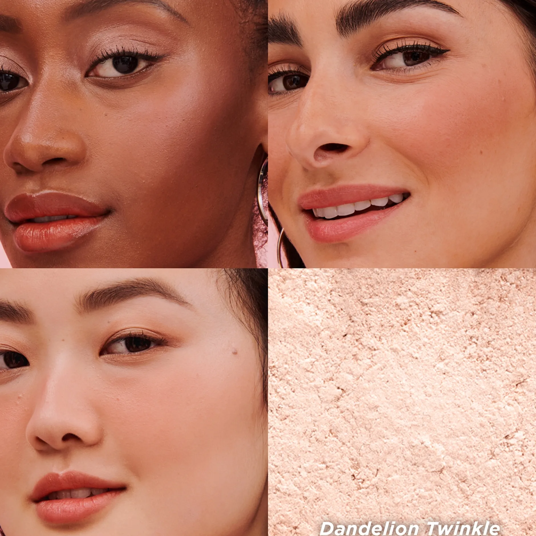benefit Face Dandelion Twinkle Soft Nude-Pink Powder Highlighter 1.5g Clearance