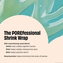 benefit Face The POREfessional: Shrink Wrap Overnight AHA & PHA Pore Treatment 50ml