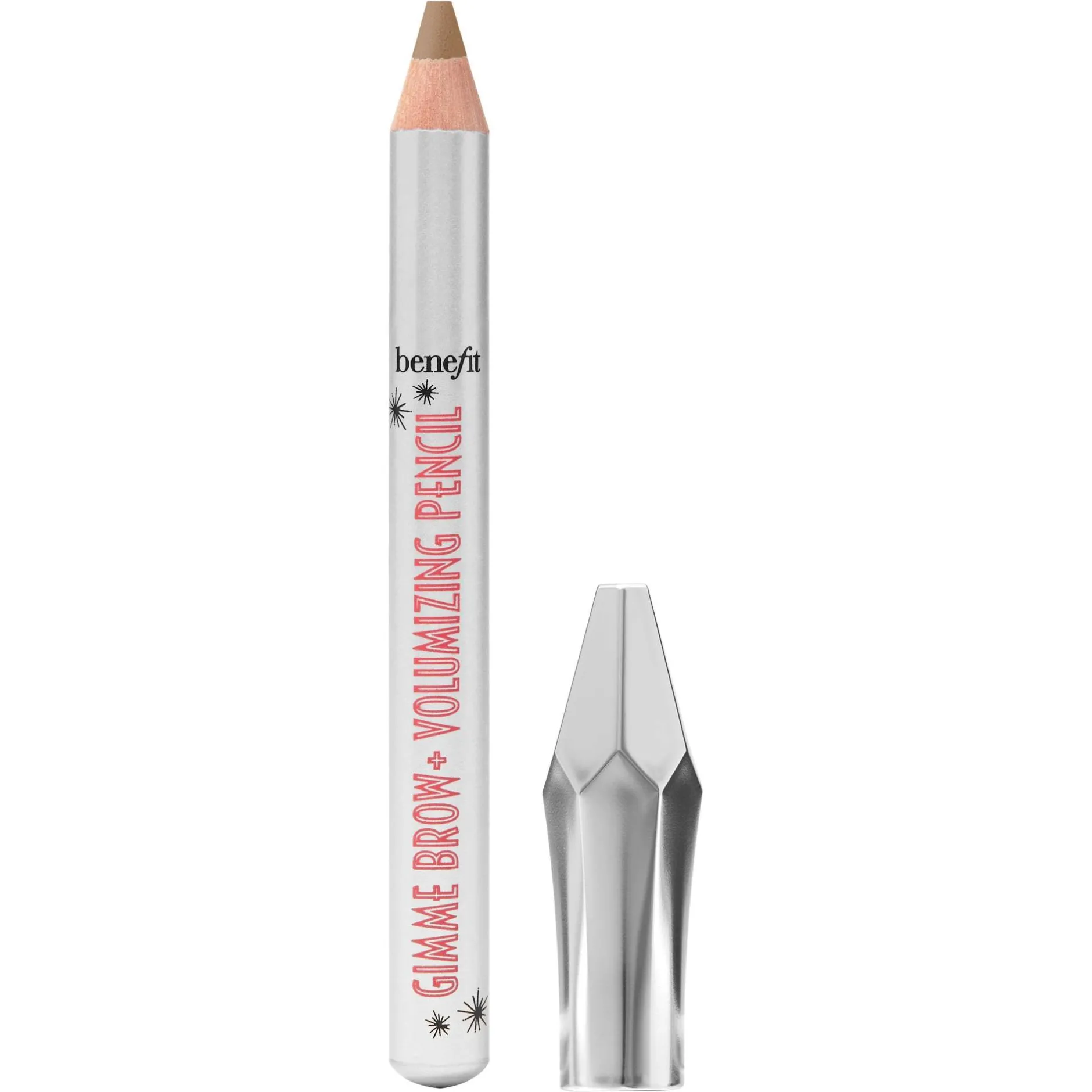 benefit Gimme Brow+ Volumizing Fiber Eyebrow Pencil Mini 3 Warm Light Brown 0.6g
