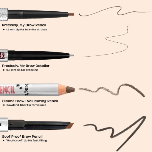 benefit Minis - Precisely, My Brow Pencil 2.75 Warm Auburn New