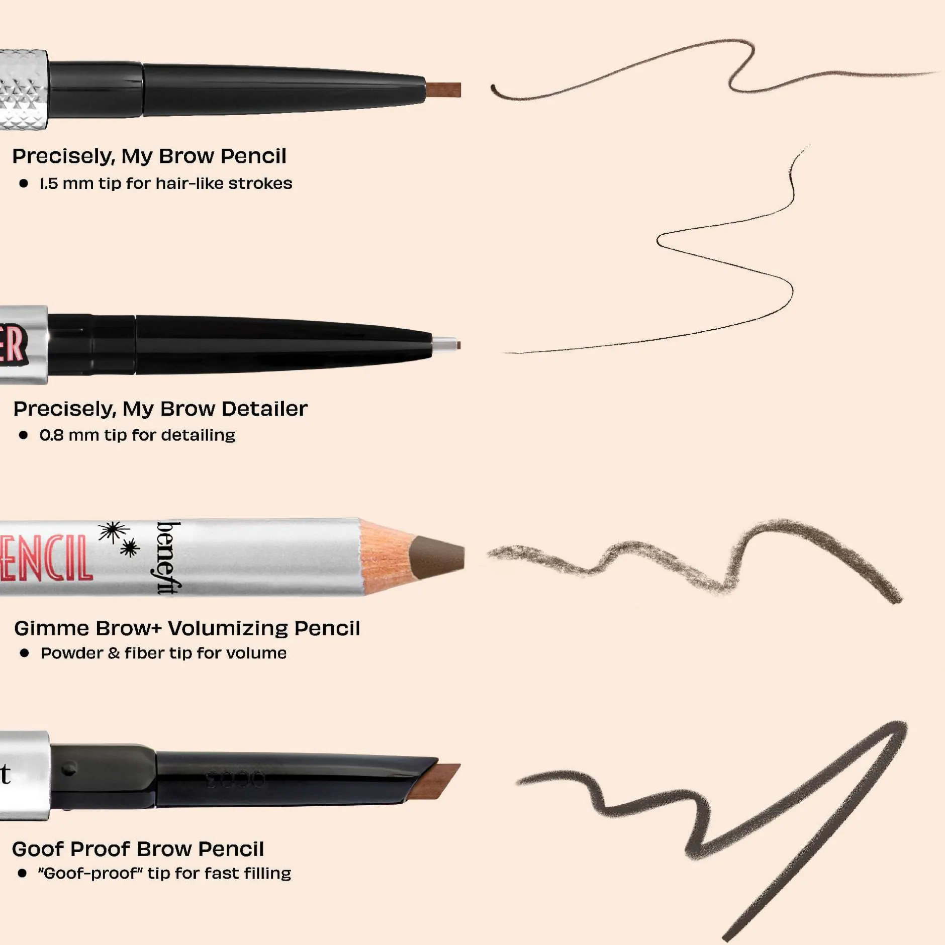 benefit Precisely, My Brow Pencil 01 Cool Light Blonde 0.08g Outlet