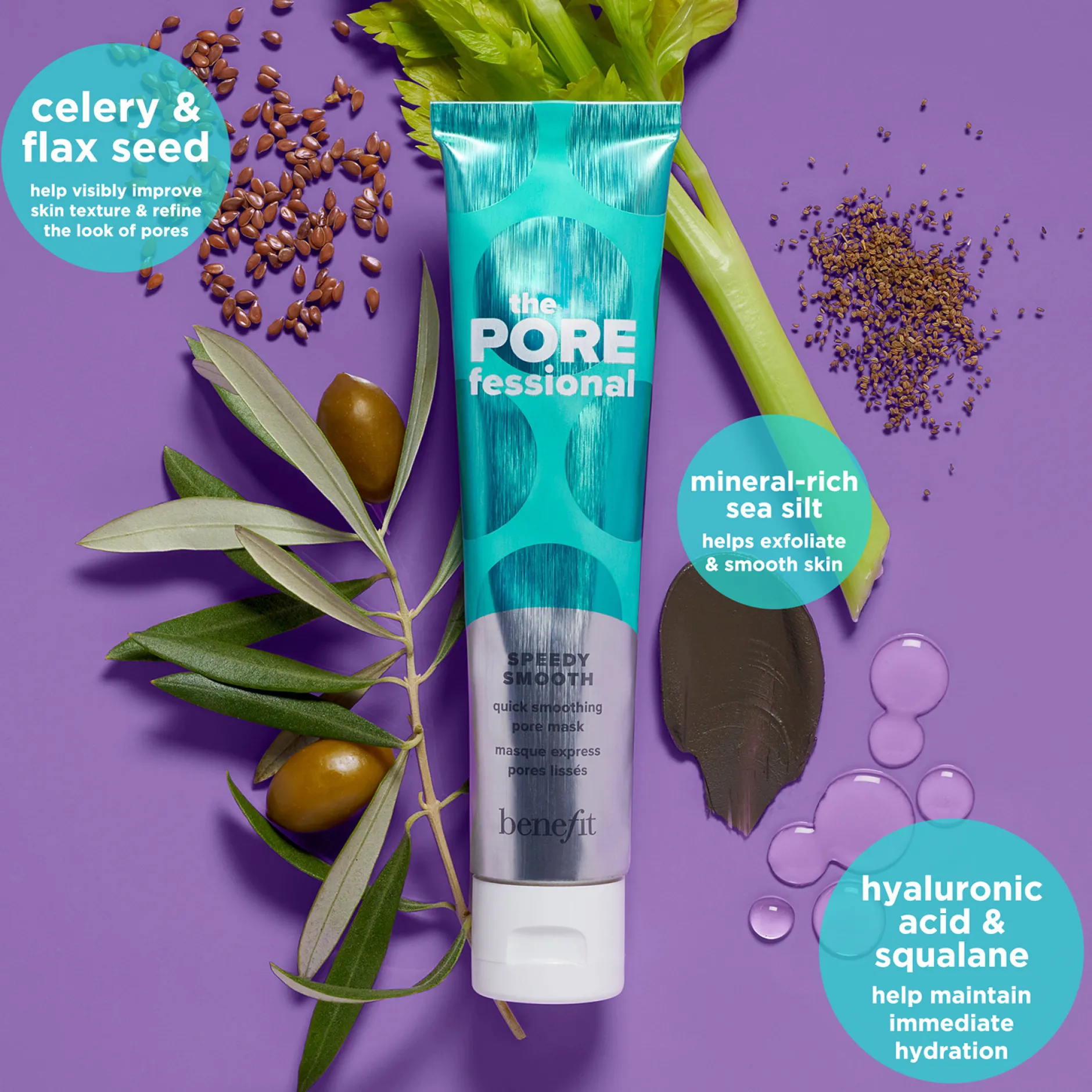 benefit Skincare The POREfessional Speedy Smooth Quick Smoothing Pore Mask 75g