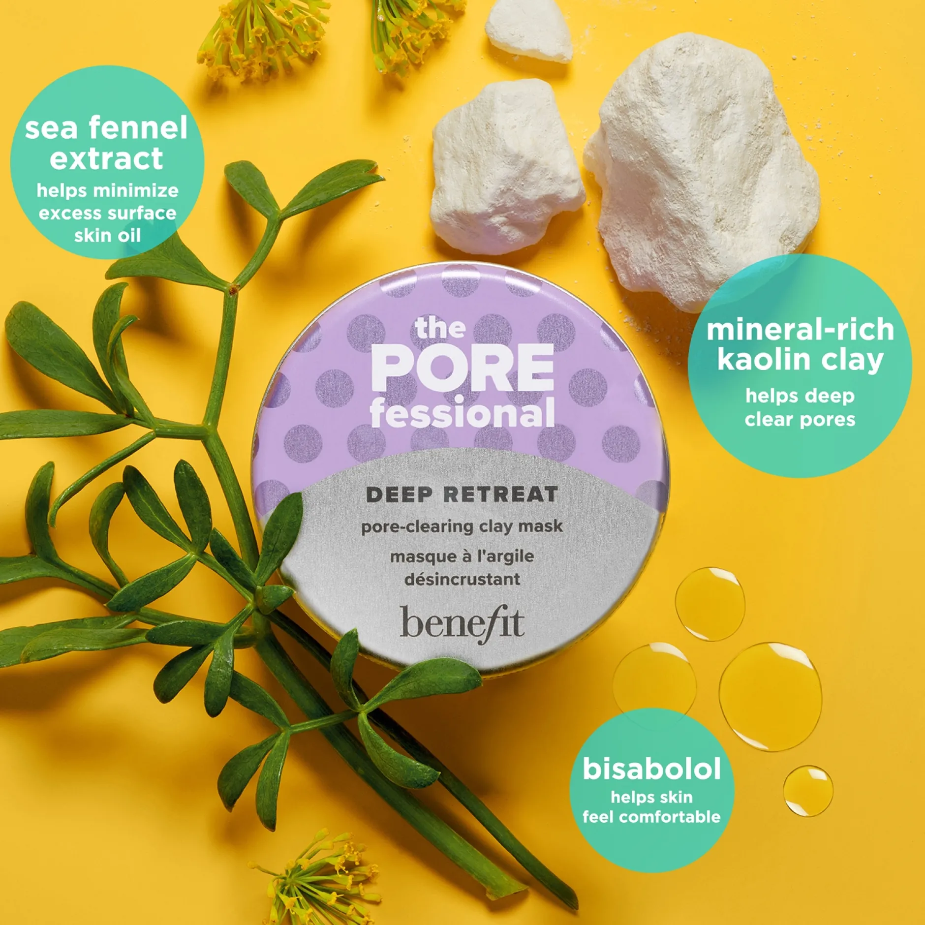 benefit Skincare The POREfessional Deep Retreat Pore-Clearing Clay Mask 75ml Online