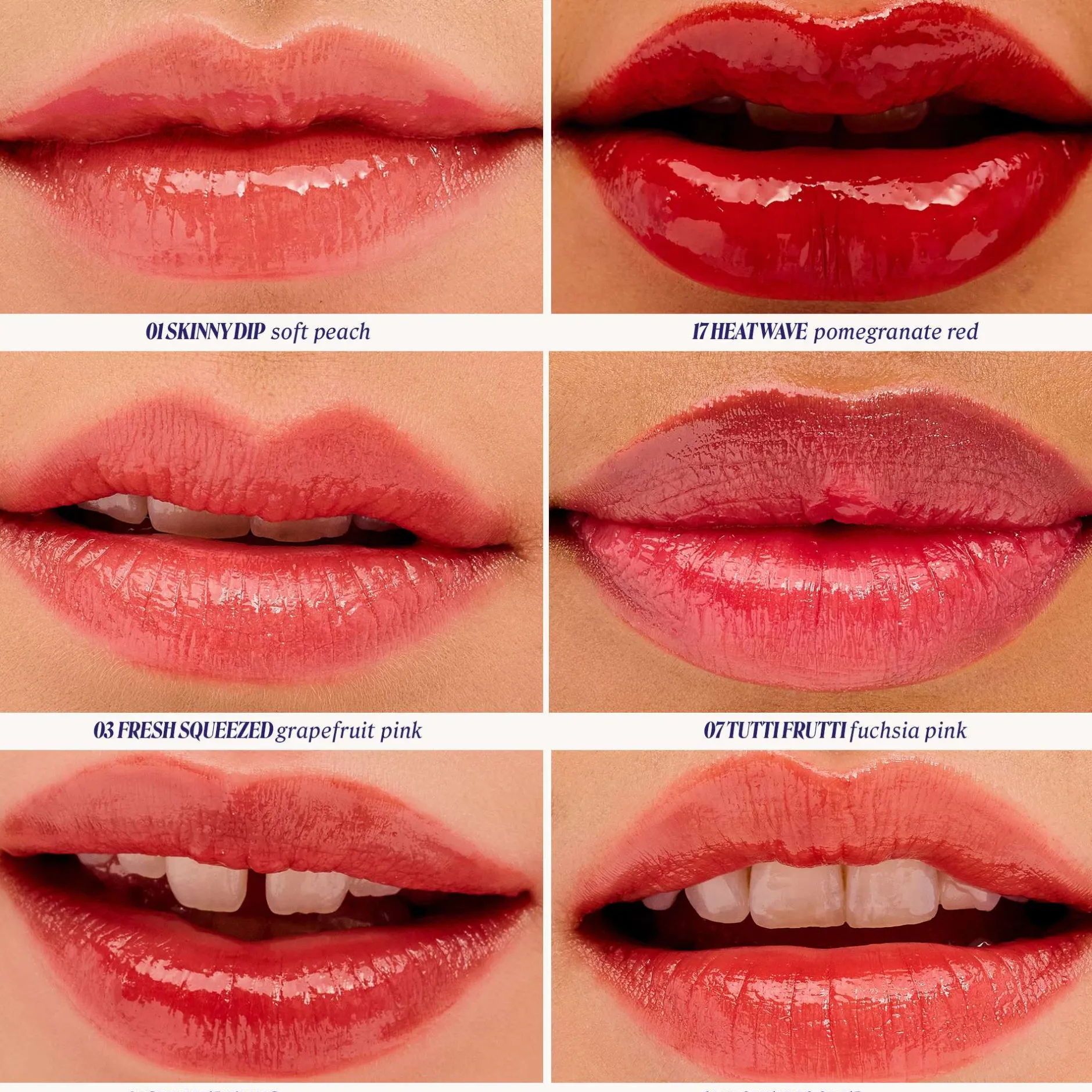 benefit Splashtint Moisturising Dewy Lip Tint - 01 Skinny Dip Online