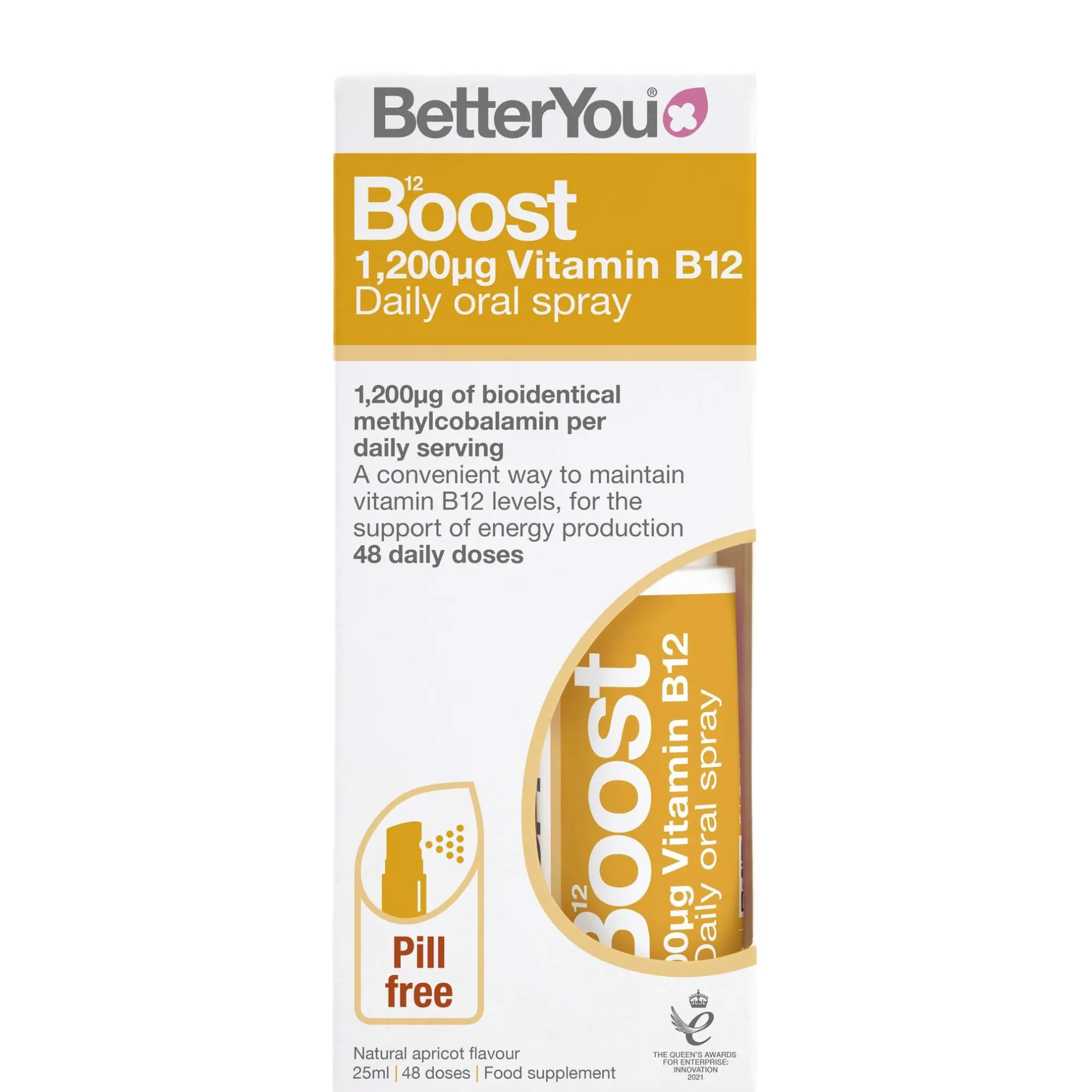 BetterYou Oral Spray Boost Vitamin B12 25ml Sale