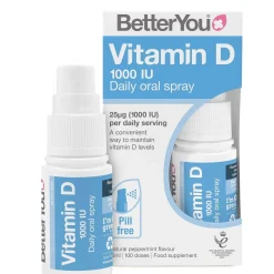 BetterYou Oral Spray Vitamin D 1000 IU 15ml Outlet