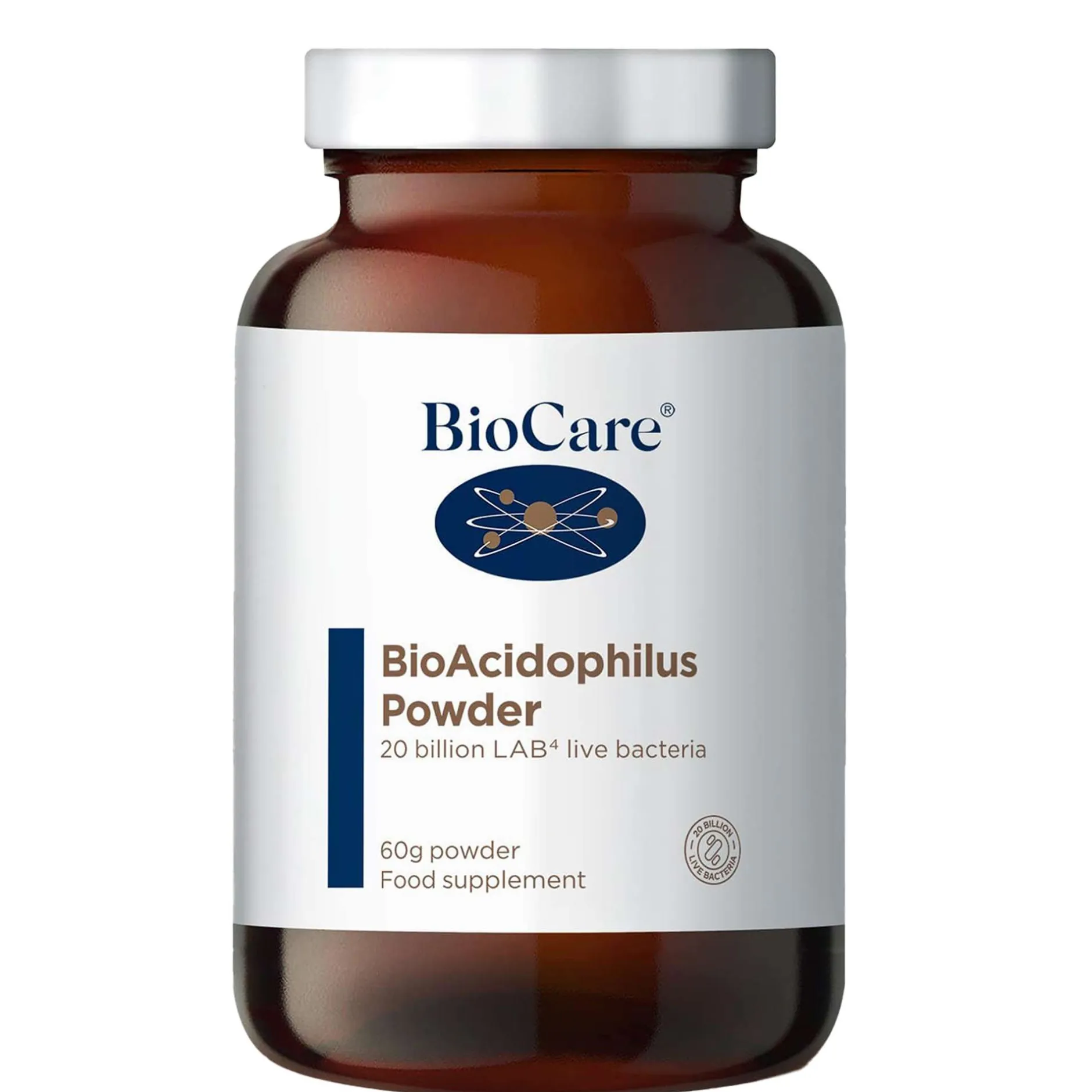 BioCare Digestion Supplements BioAcidophilus Powder 60g Hot