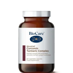 BioCare Joint & Bone Supplements Microcell Curcumin Turmeric Complex x 60 Capsules Outlet