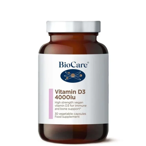 BioCare Vitamins & Supplements Vitamin D3 4000iu x 30 Capsules Hot