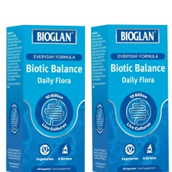 Bioglan Bundles Biotic Balance 10 Billion Capsules 2 x 30 Hot