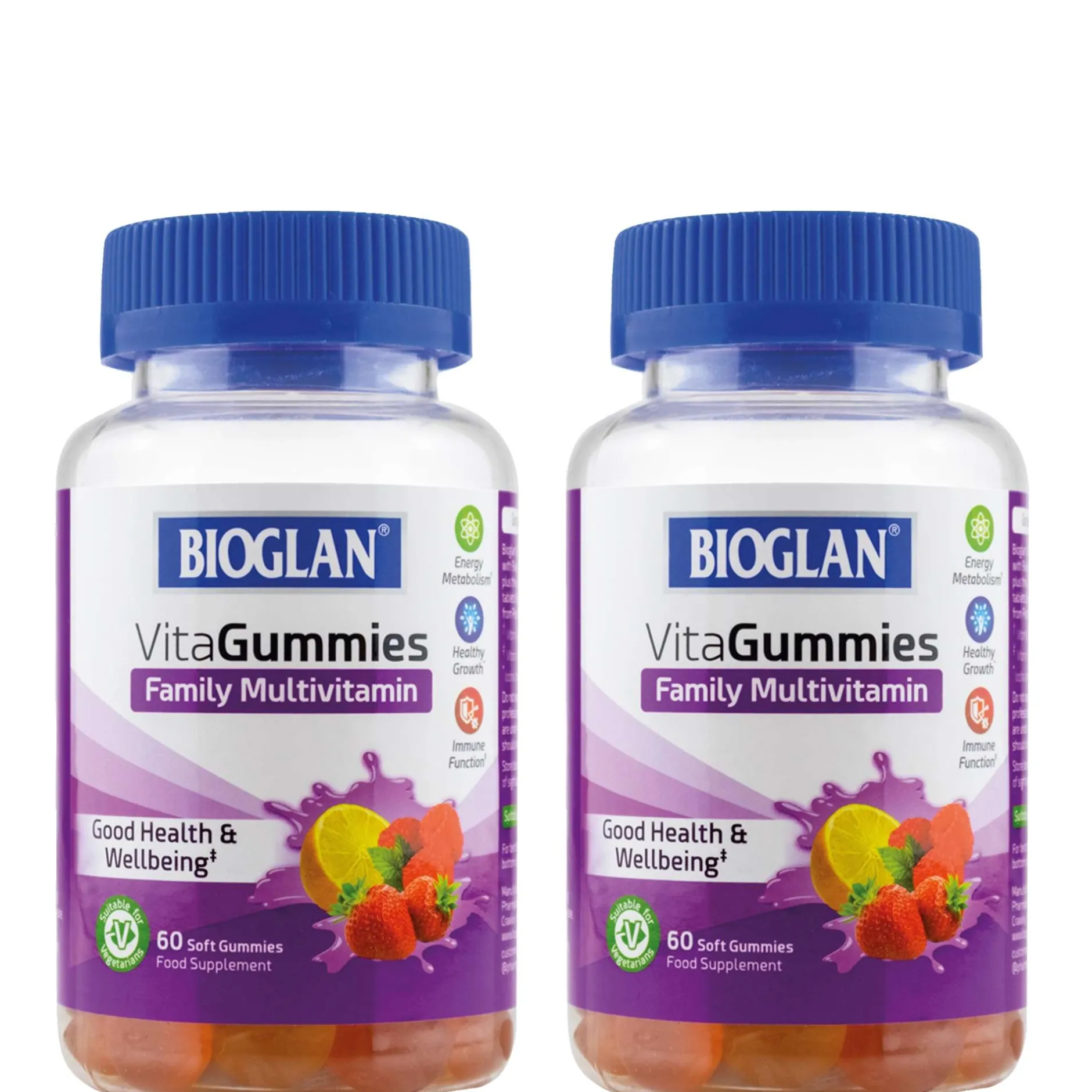 Bioglan Bundles VitaGummies Family Multivitamin 2 x 60 Best