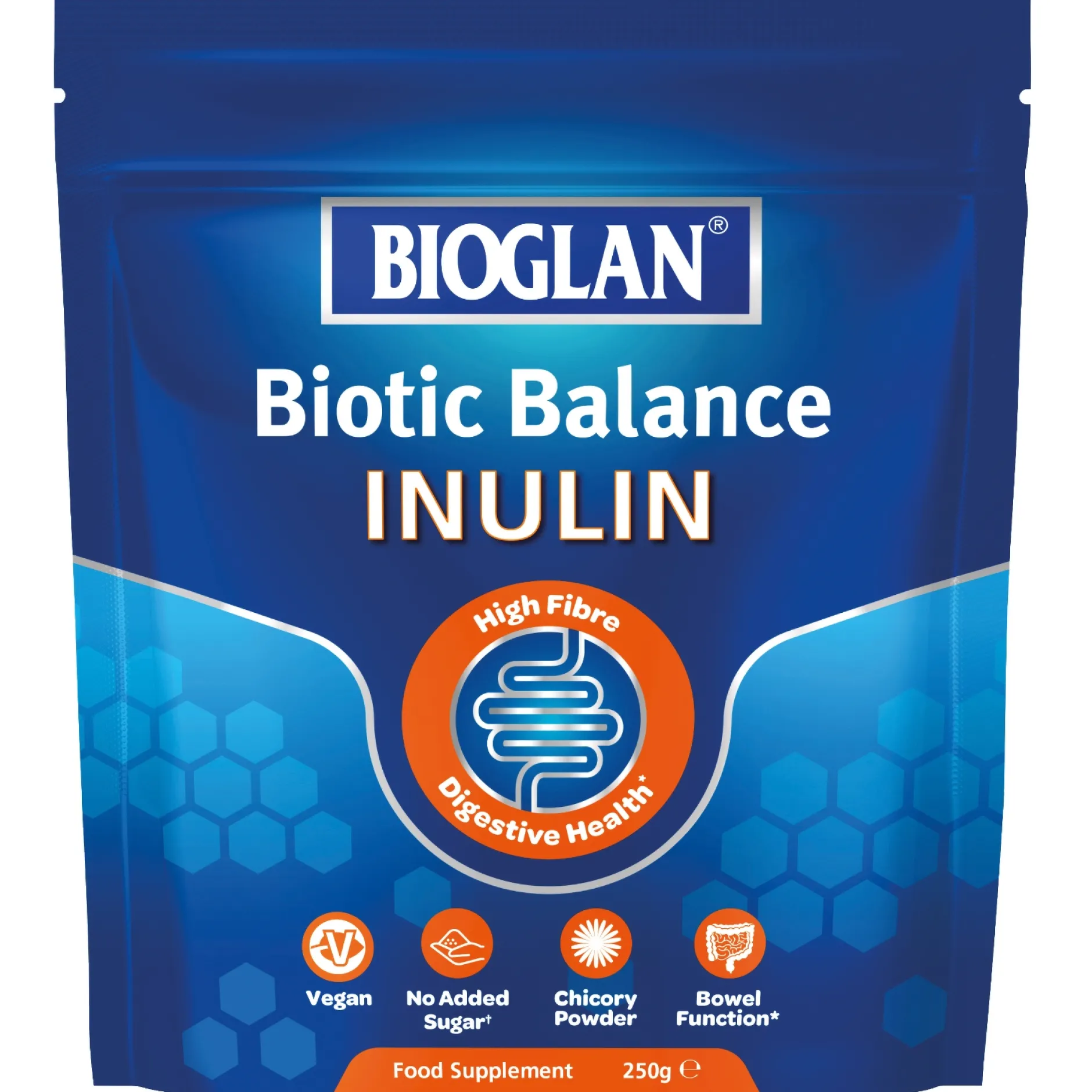 Bioglan Inulin 100% Pure Naturally Sourced Inulin Powder 250g New