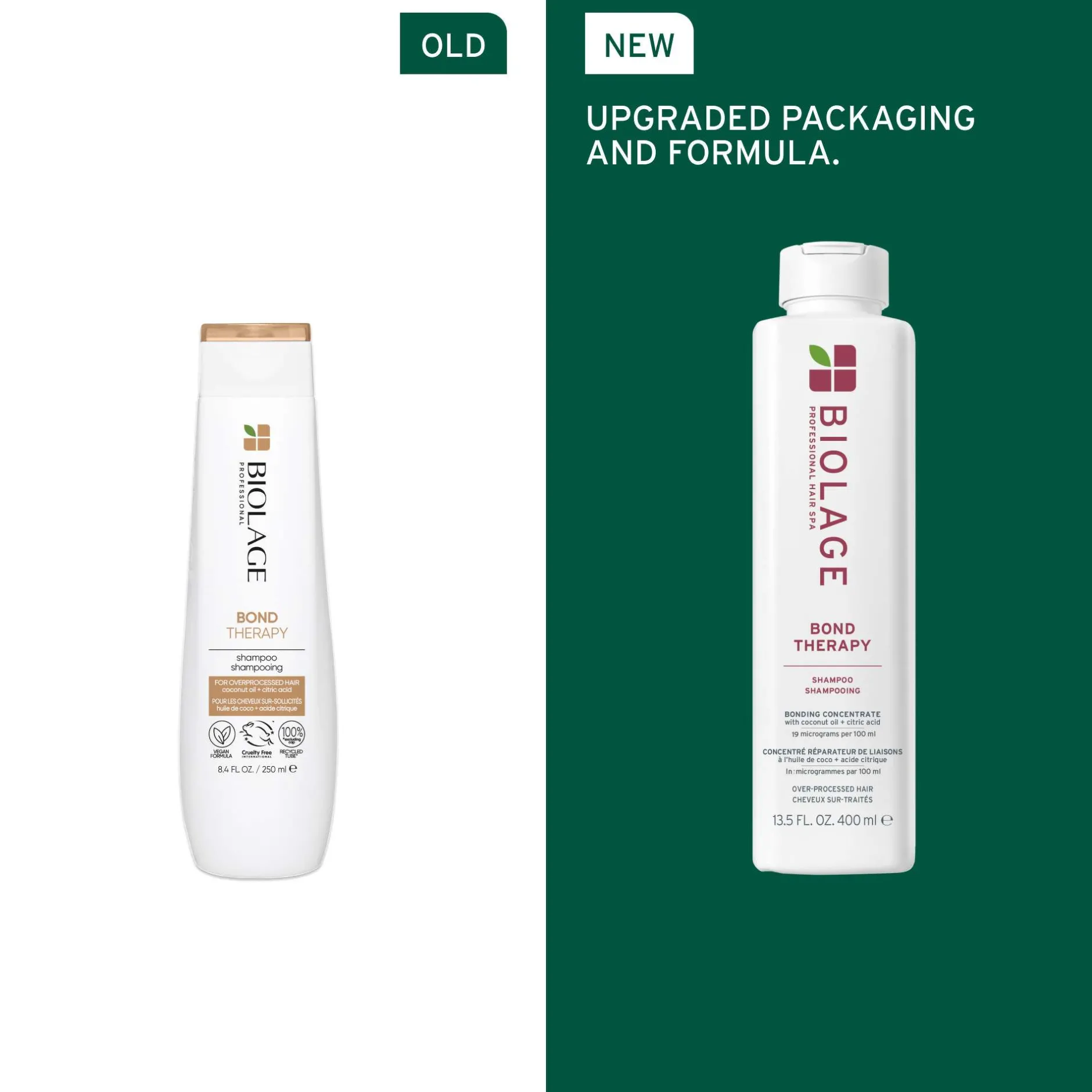 Biolage Bond Therapy Shampoo 400ml Outlet