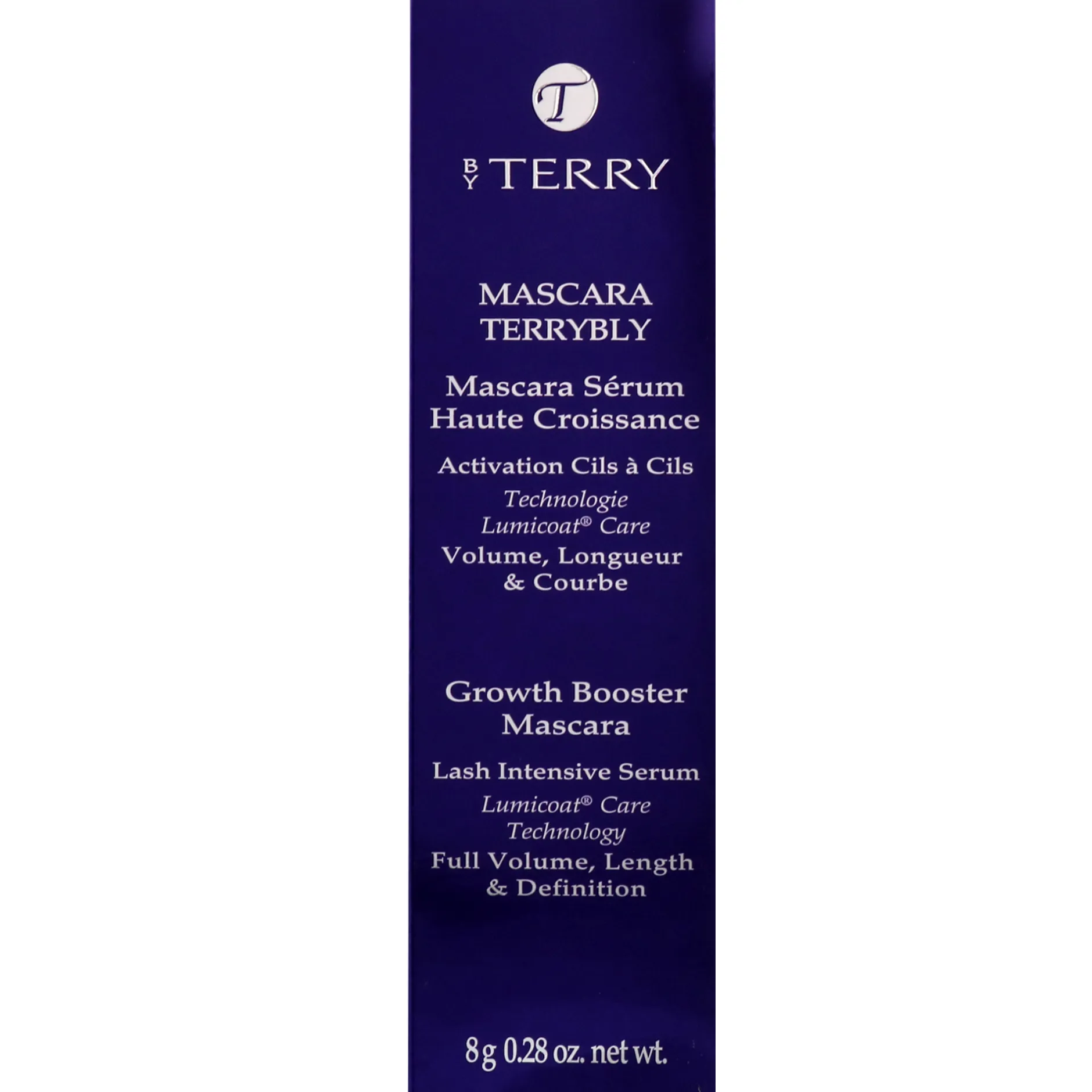 By Terry Mascara Terrybly: Growth Booster Mascara No 1 Black Parti-Pris 8g New
