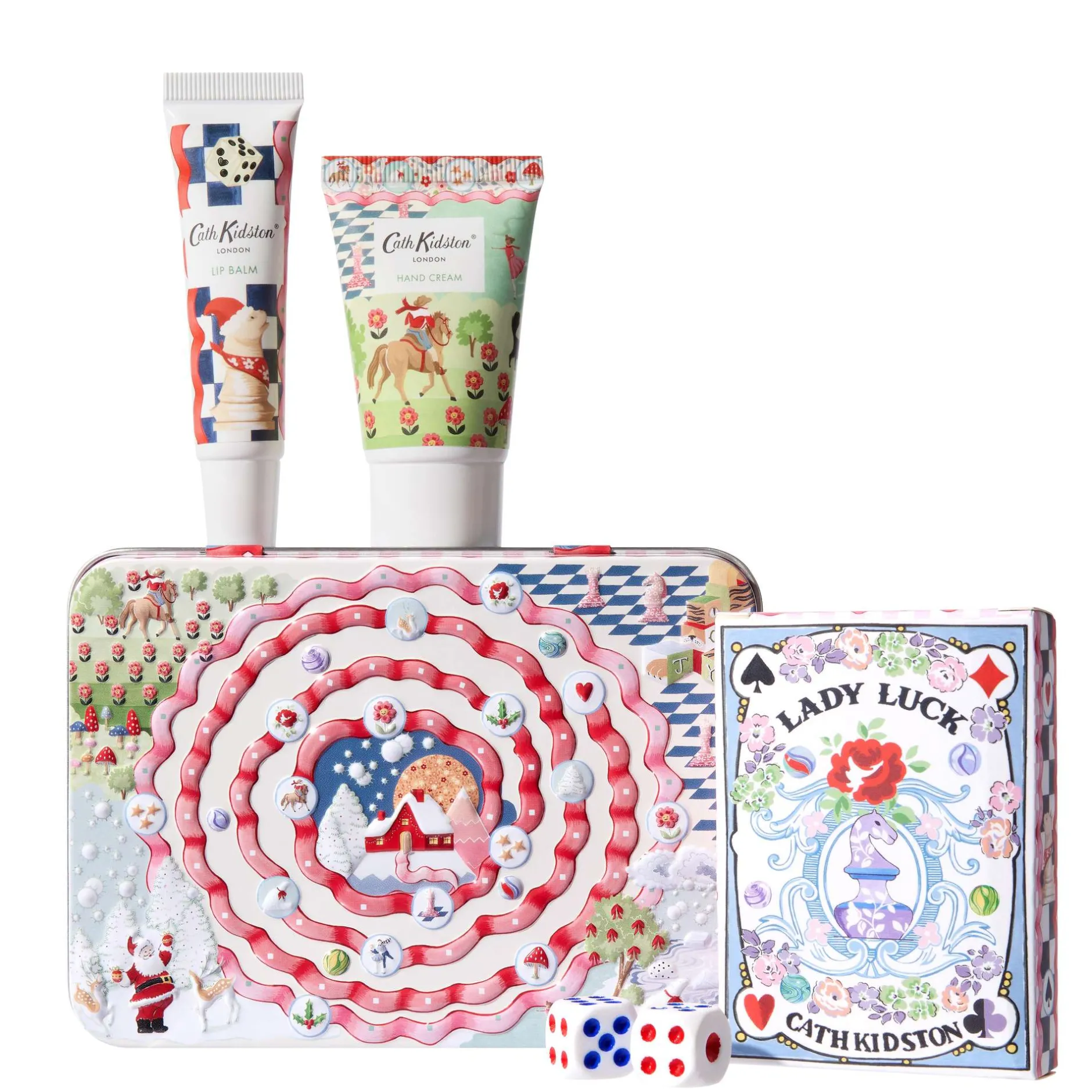 Cath Kidston Gifts & Sets The Christmas Journey Hand, Lip & Games Tin Best