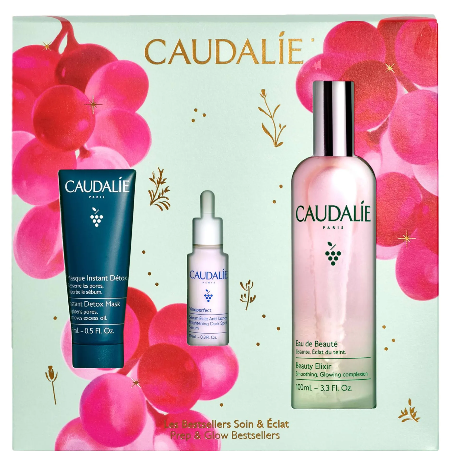 Caudalie Gifts & Sets Prep & Glow Bestsellers Gift Set (Worth £58.00) Hot