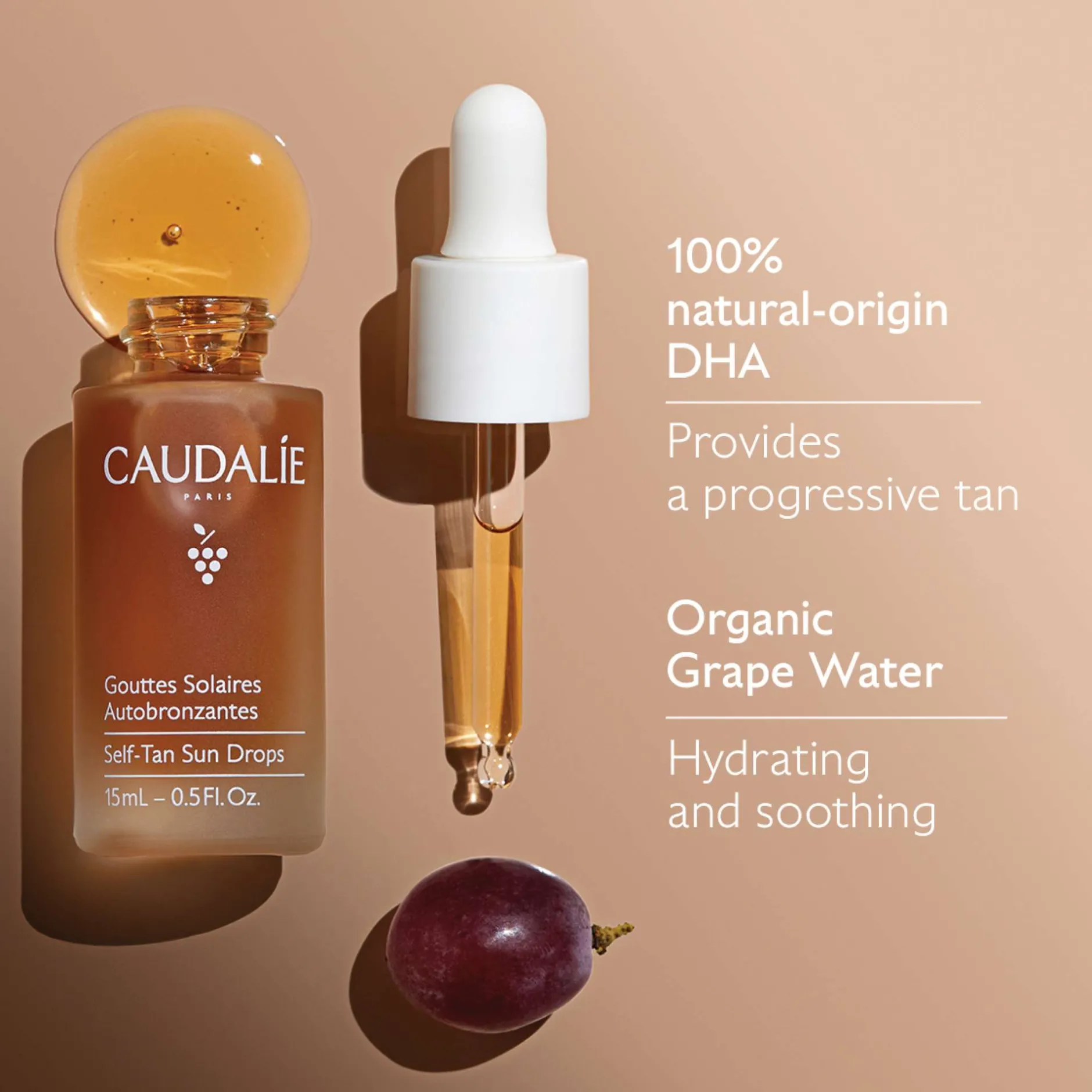 Caudalie Self-Tan Sun Drops 15ml Discount