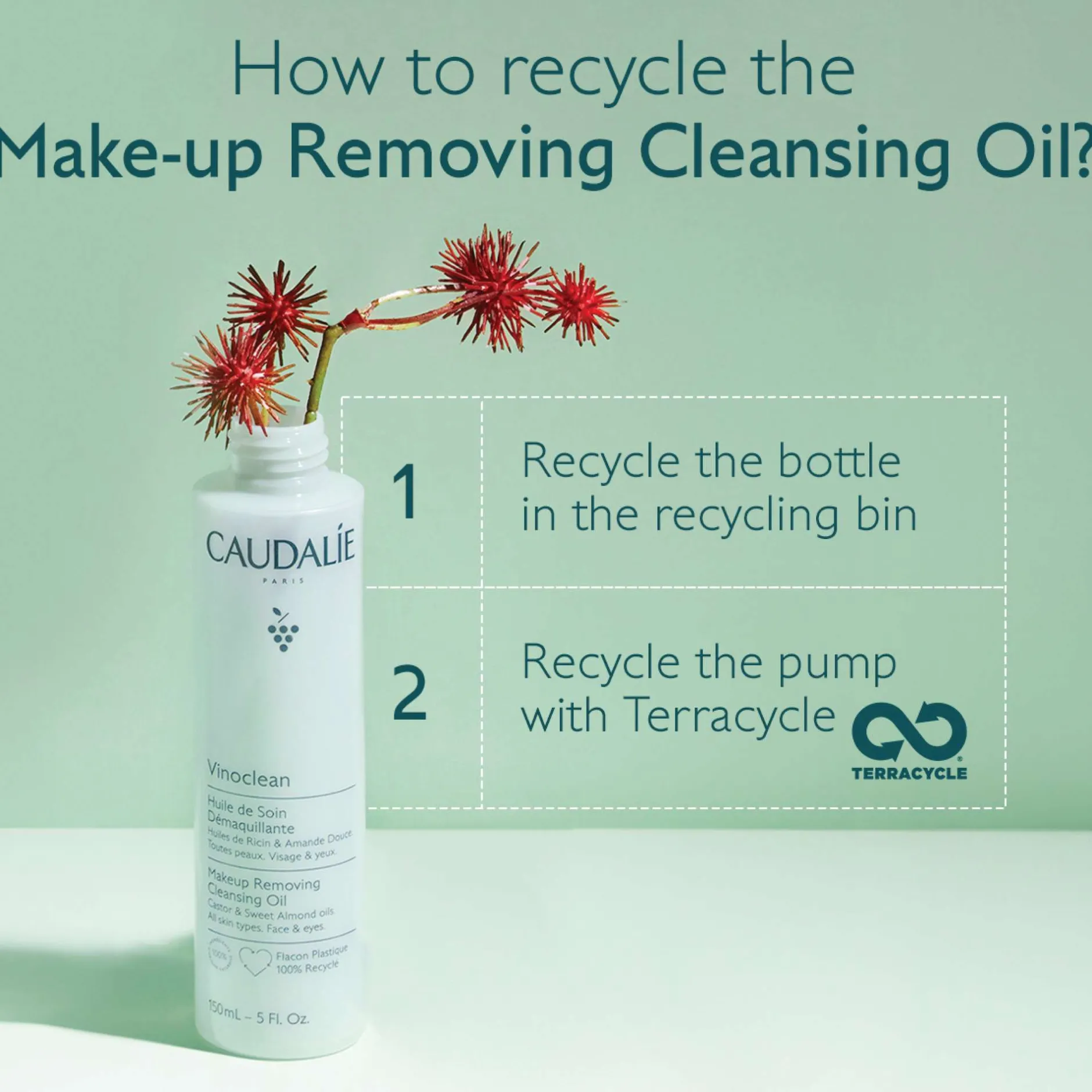 Caudalie Vinoclean Makeup Removing Cleansing Oil 150ml Outlet