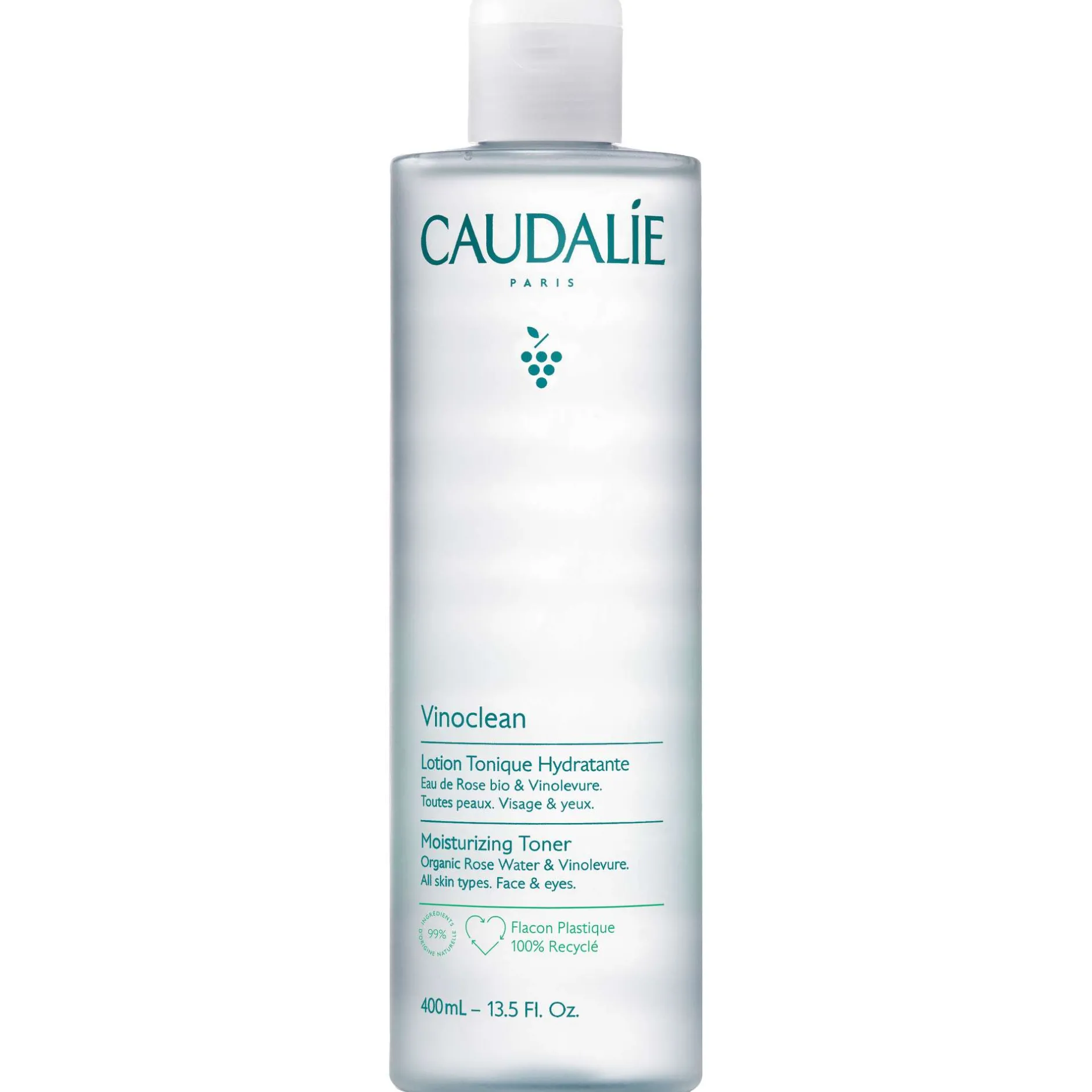 Caudalie Vinoclean Moisturising Toner with Rose Water 200ml Sale