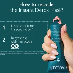 Caudalie Vinoclean Pore Minimizing Instant Detox Mask 75ml