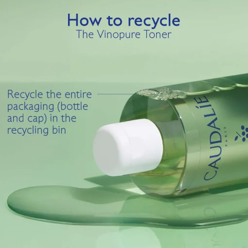 Caudalie Vinopure Natural Salicylic Acid Pore Minimising Toner 400ml (Worth £44) Clearance