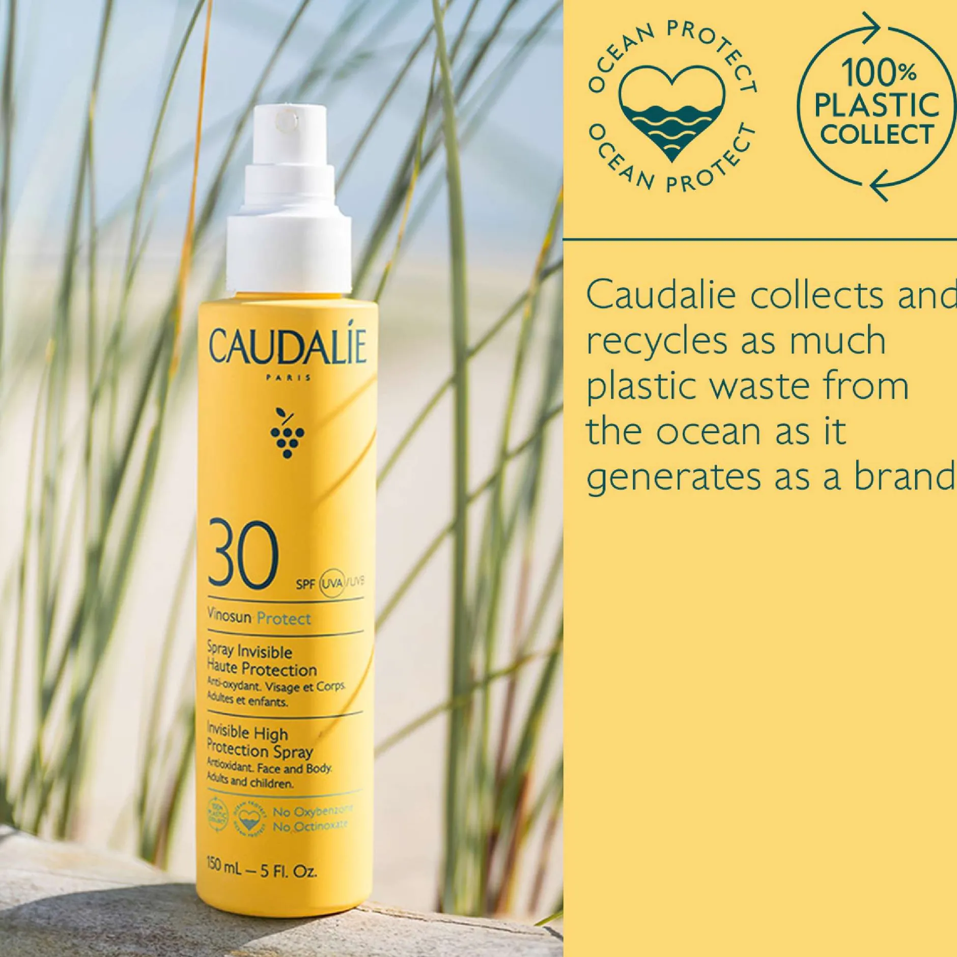 Caudalie Vinosun Protect Invisible High Protection Spray SPF30 150ml Outlet