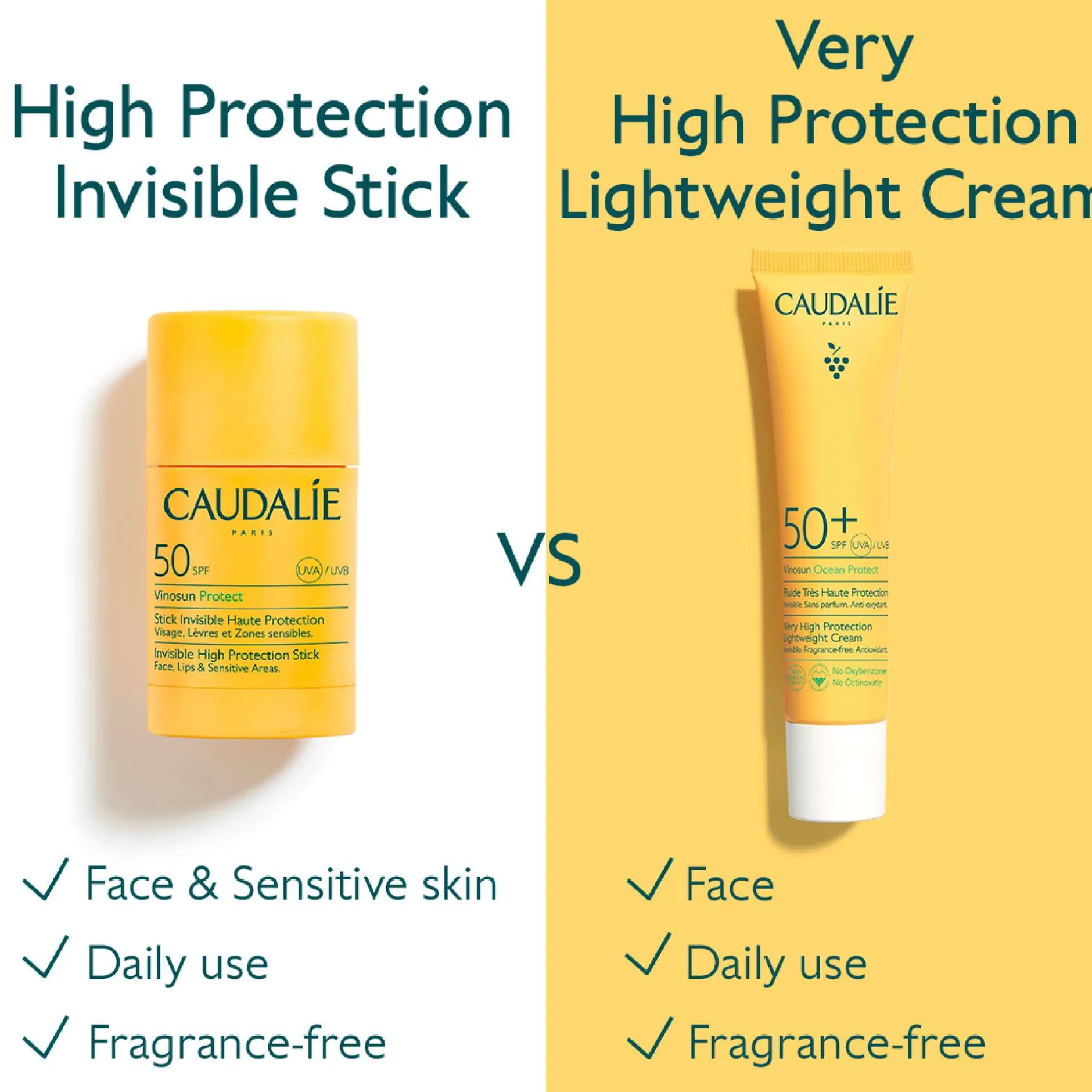 Caudalie Vinosun Protect Invisible High Protection Antioxidant Stick SPF50 15g Online