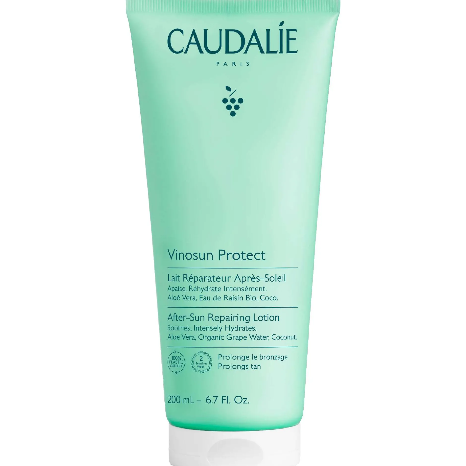 Caudalie Vinosun Protect After-Sun Tan Extending Repairing Lotion 400ml (Worth £40) New