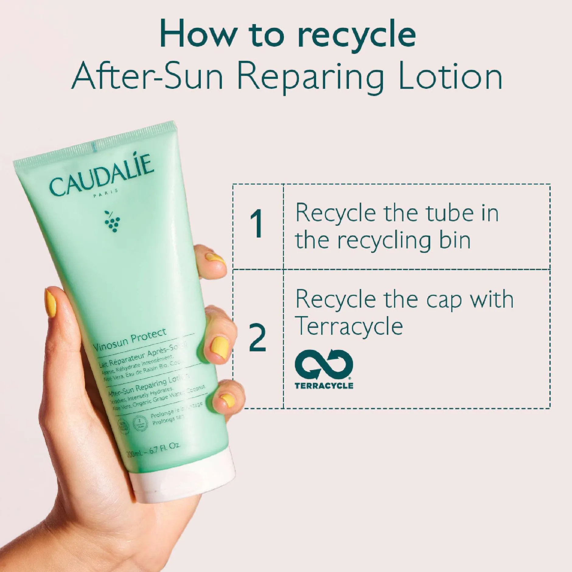 Caudalie Vinosun Protect After-Sun Tan Extending Repairing Lotion 400ml (Worth £40) New