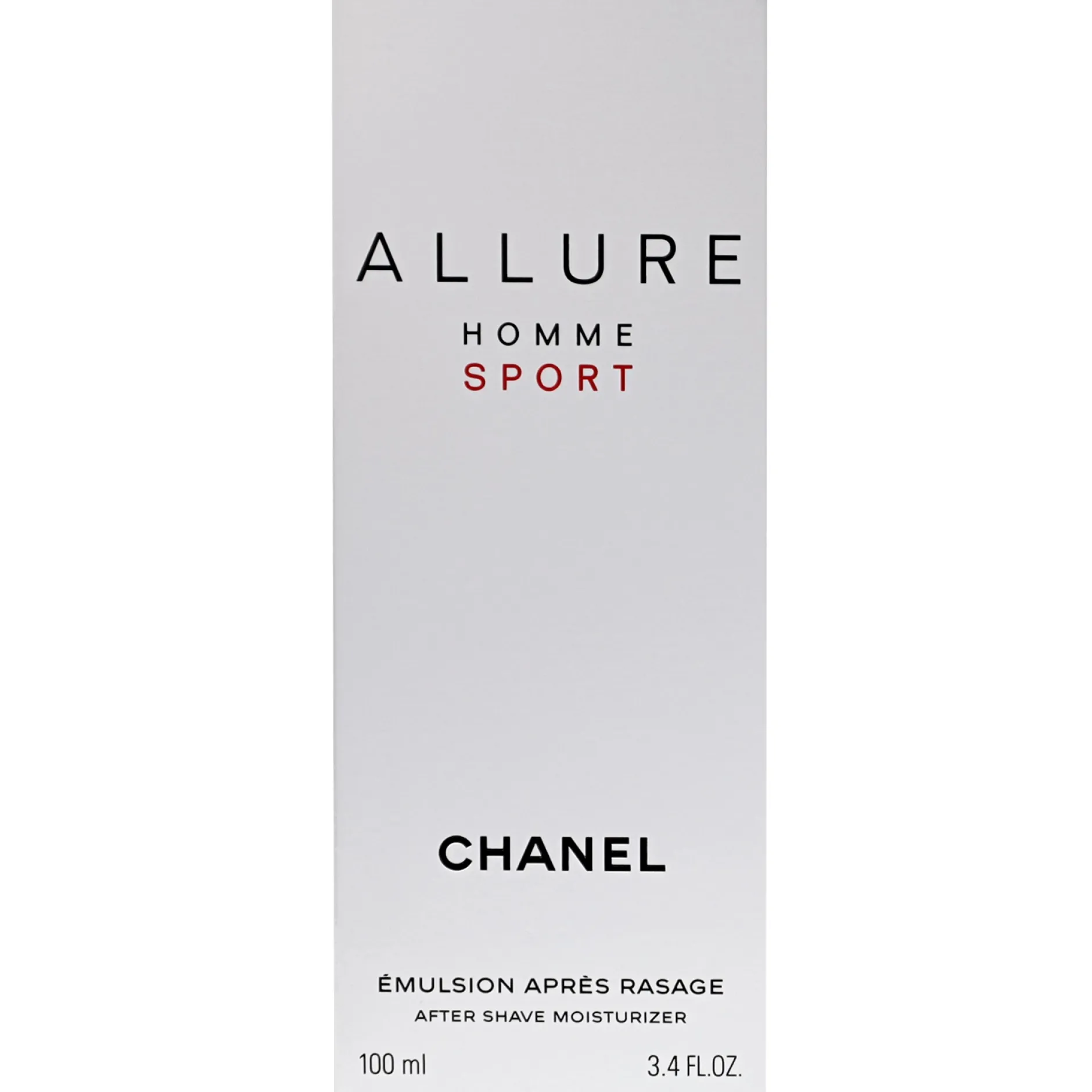 Chanel Allure Homme Sport Alcohol Free Aftershave Moisturiser 100ml Online